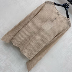 Wavy Knit Top