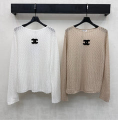 Wavy Knit Top