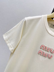 Beaded T-shirt