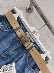 Embroidered and Rhinestone Denim Shorts