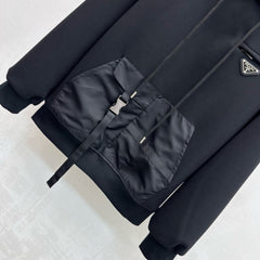 Patchwork Hooded Sweatshirt