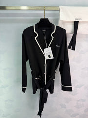 Black Knit Cardigan