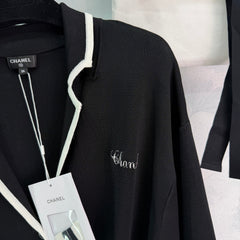 Black Knit Cardigan