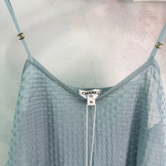 Blue camisole top
