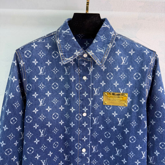 Monogram Denim Shirt