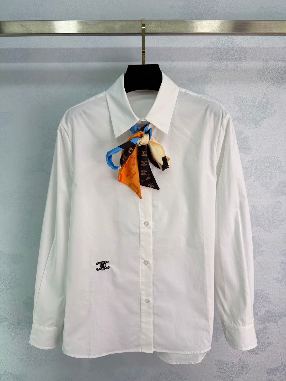 White Long-Sleeve Shirt