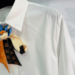White Long-Sleeve Shirt