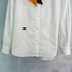 White Long-Sleeve Shirt