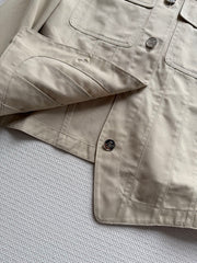 Beige Short Jacket