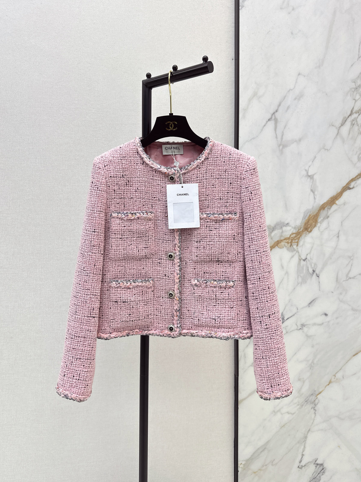 Youthful Pink Woven Jacket