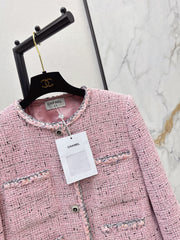 Youthful Pink Woven Jacket