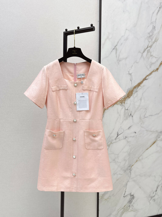 Workwear-style shirt dress