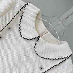 Peter Pan collar dress