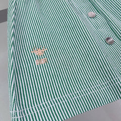 Classic embroidered midi skirt + casual T-shirt