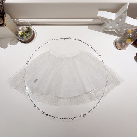 T-shirt + princess tutu skirt