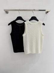 Hollow-out vest