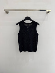 Hollow-out vest
