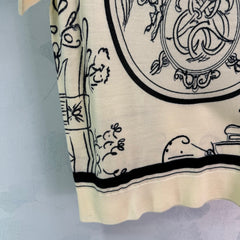 Printed Knit Short-Sleeve T-Shirt