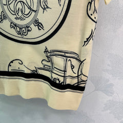 Printed Knit Short-Sleeve T-Shirt
