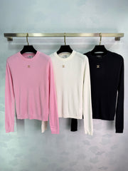Classic ribbed knit sweater