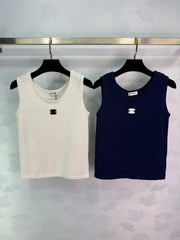 Diamond Pattern Knit vest