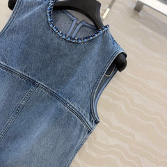 Denim Vest Dress