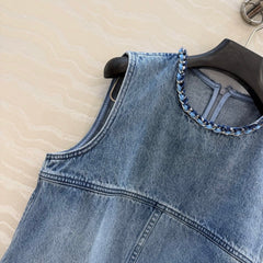 Denim Vest Dress