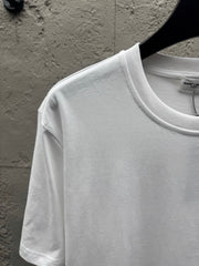 New York Print Crew Neck Short-Sleeve T-Shirt with Back