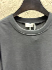 New York Print Crew Neck Short-Sleeve T-Shirt with Back