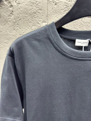 New York Print Crew Neck Short-Sleeve T-Shirt with Back