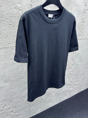 New York Print Crew Neck Short-Sleeve T-Shirt with Back