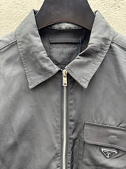 Zippered Collar Jacket