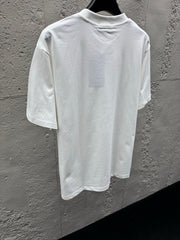 Plastisol Printed Crew Neck Short-Sleeve T-Shirt