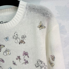 3D Butterfly Knit Sweater