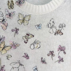 3D Butterfly Knit Sweater