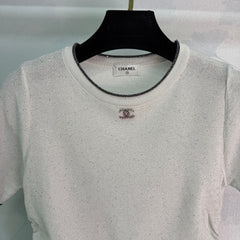 Knitted Short-Sleeve T-Shirt