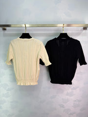 V-neck Knit Cardigan