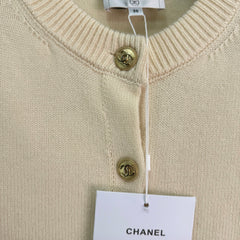 Creamy Yellow Knit Cardigan