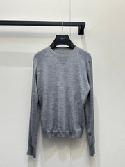 Color-blocked Embroidered Logo Sweater