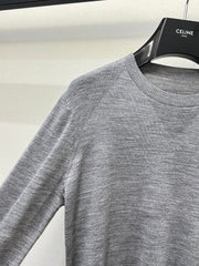 Color-blocked Embroidered Logo Sweater