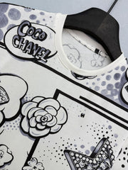 Comic Strip Print T-Shirt