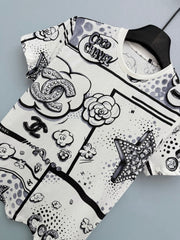 Comic Strip Print T-Shirt