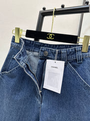 Side-pocket jeans