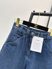 Side-pocket jeans