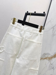 Side-pocket jeans