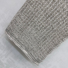 Embroidered Openwork Knitted Vest