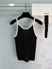 Black Knit Vest