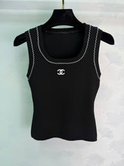 Knitted Sleeveless Top