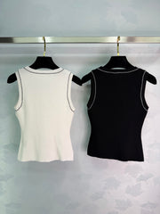 Knitted Sleeveless Top