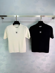Knitted Short-Sleeve T-Shirt